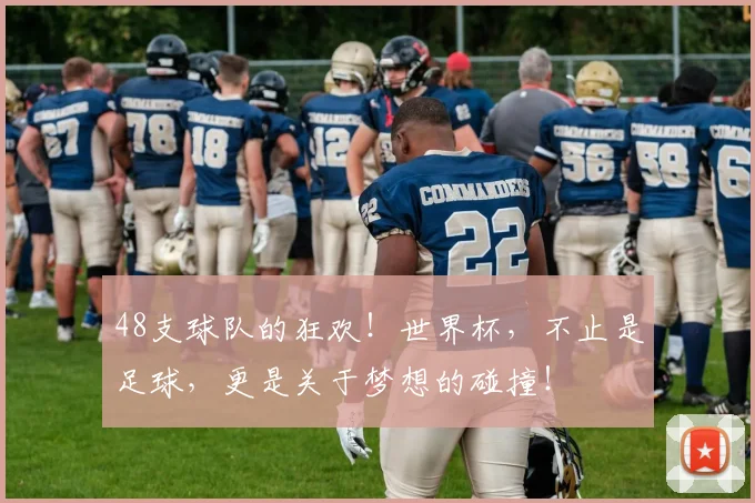 48支球队的狂欢！世界杯，不止是足球，更是关于梦想的碰撞！